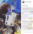 Fãs de 'Star Wars' apoiaram as homenagens discretas feitas pela apresentadora (Foto: Reprodução/Instagram)  Foto: Sala de TV