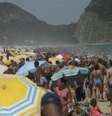 Turistas na Praia de Copacabana  Foto: Agência Brasil