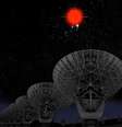 Baseada em observatório nos EUA, equipe descobre que ondas de rádio no espaço partem de uma galáxia anã   Foto: Bill Saxton, NRAO, AUI, NSF, Hubble / BBC News Brasil