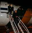 Presidente Michel Temer durante sua chegada a Lisboa  Foto: Isac Nóbrega/PR