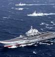 Porta-aviões Liaoning se tornou símbolo do poderio militar chinês  Foto: Reuters