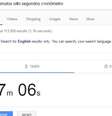 O Google pode ser convertido em cronômetro  Foto: Reprodução