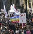 Marcha das Mulheres em Londres  Foto: Reuters