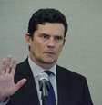 O juiz Sérgio Moro acompanha o velório do Ministro do Supremo Tribunal Federal  Foto: Rodrigo Souza/Futura Press