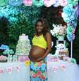 Roberta Rodrigues organizou chá de bebê para a sua primeira filha, Linda Flor, neste domingo, 22 de janeiro de 2017  Foto: AGNews, Anderson Borde / PurePeople