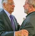Os ex-presidentes Fernando Henrique Cardoso e Luiz Inácio Lula da Silva.  Foto: Agência Brasil