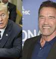 Arnold Schwarzenegger e Donald Trump têm trocado tuítes com provocações desde a campanha eleitoral. O ator, que é republicano, não votou em Trump.   Foto: Getty Images