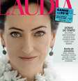 Rosangela Moro na capa de 'Claudia' e ao lado do marido, o juiz Sergio Moro  Foto: Revista Claudia / @rosangelawolffmoro / Reprodução