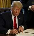 Companhias se opõem ao polêmico decreto anti-imigração do presidente Donald Trump.  Foto: Getty Images