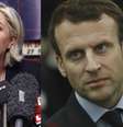 Marine Le Pen e Emmanuel Macron  Foto: Montagem / Getty Images