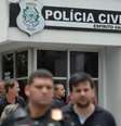 Polícia Civil do Espírito Santo faz paralização em protesto pelo assassinato de um investigador  Foto: Agência Brasil