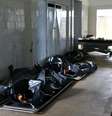 Corpos de vítimas da violência no Espírito Santo são vistos no IML de Vitória.  Foto: Reuters