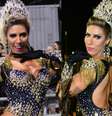 Tati Minerato é rainha de bateria da Gaviões da Fiel e mostrou samba no pé durante ensaio técnico da agremiação no Anhembi, em São Paulo, na noite deste sábado, 11 de fevereiro de 2017  Foto: AGNews / PurePeople