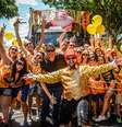Bloco Gambiarra, com participação de Tiago Abravanel  Foto: 