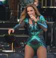 Ivete Sangalo, famosa por seus looks estonteantes nos shows, já foi 'traída' por um corselet super apertado em um de seus shows. A peça de roupa chegou a ferir a cantora  Foto: AGNews, Felipe Souto Maior / PurePeople