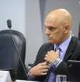 Alexandre de Moraes foi sabatinado por mais de 11h na CCJ  Foto: Agência Senado / BBC News Brasil