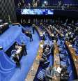 Plenário do Senado Federal durante sessão deliberativa extraordinária para votar indicação de Alexandre de Moraes para ser ministro do Supremo Tribunal Federal (STF).  Foto: Agência Senado