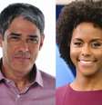 William Bonner brinca com Maju sobre Carnaval em Minas Gerais no 'Jornal Nacional' desta quinta-feira, dia 23 de fevereiro de 2017  Foto: Divulgação, Globo / PurePeople