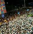 Carnaval de Salvador homenageia 100 anos do samba, no Circuito Campo Grande   Foto: Agência Brasil