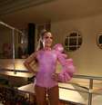 Ivete Sangalo vestida de sorvete em Salvador  Foto: Dilson Silva / AgNews