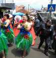 O carnaval da Ilha da Madeira é animado pelo cortejo da Associação de Animação Geringonça  Foto: Agência Brasil