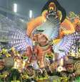 A Imperatriz Leopoldinense homenageou os indígenas do Xingu  Foto: Agência Brasil