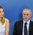 Marcela Temer e o ex-presidente Michel Temer  Foto: Mateus Bonomi / Futura Press