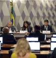 Os senadores da CCJ aprovaram quatro propostas. O primeiro foi o Projeto de Lei do Senado (PLS) 195/2014, que obriga o envio de boletim de ocorrência ao juizado específico no caso de envolvimento criança e adolescente como testemunha ou vítima de agressão à mulher.  Foto: Antonio Cruz/Agência Brasil