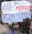 Mulheres defendem legalização do aborto   Foto: Agência Brasil