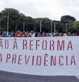 Sindicato dos Trabalhadores da USP (SINTUSP) e alunos realizam paralisação em frente ao portão 1 da Cidade Universitária, em São Paulo (SP), na manhã desta quarta-feira (15), Dia Nacional de Mobilização contra a reforma da previdência e reforma trabalhista.  Foto: Uriel Punk/Futura Press
