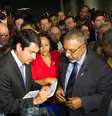 Senador Paulo Paim protocola o pedido da CPI da Previdência no Senado  Foto: Lula Marques / AGPT