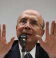 O ministro da Fazenda, Henrique Meirelles, disse que existe a previsão de arrecadar R$ 8 bilhões com a repatriação  Foto: Fabio Rodrigues Pozzebom/Agência Brasil