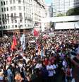 Concentração em frente ao MASP, na Avenida Paulista (SP)  Foto: Renato S. Cerqueira / Futura Press
