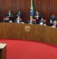 TSE em sessão plenária em setembro de 2016; corte analisa pela primeira vez pedido de cassação de chapa presidencial  Foto: Nelson Jr. - TSE / BBC News Brasil