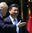 Trump e Xi iniciam reuniões de trabalho na Flórida  Foto: Reuters
