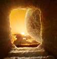 A imagem de um túmulo vazio representa a ressurreição de Cristo, celebrada no Domingo de Páscoa.  Foto: iStock