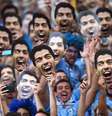 O Uruguai é considerado uma exceção dentro da América Latina e Caribe em crescimento populacional; e quando se trata de futebol, o país se supera com sua população pouco numerosa - fora duas conquistas em Copas, dois ouros em Olímpiadas e 15 títulos de Copa América  Foto: Getty Images / BBC News Brasil