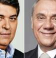 Datena e Rezende: cada vez mais difícil concorrer com os escândalos políticos do Brasil  Foto: Montagem/Divulgação/Band/Record