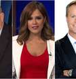 Bill O´Reilly, Karla Amezonla e Chris Gailus: uma vítima de assédio entre dois acusados de intimidação sexual  Foto: Twitter/@oreillyfactor, Estrella TV e Global News / Reprodução