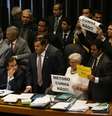 Plenário da Câmara discute e vota novo requerimento de urgência para reforma trabalhista  Foto: Fabio Rodrigues Pozzebom/Agência Brasil