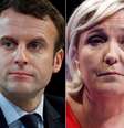 Emmanuel Macron obteve 24,01% dos votos no primeiro turno contra 21,3% de Marine Le Pen.  Foto: Reuters