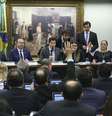 Reunião ordinária da Comissão Especial da Reforma Trabalhista para discussão e votação do parecer do relator, deputado Rogério Marinho  Foto: Antonio Cruz/Agência Brasil