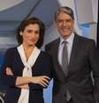 Renata Vasconcellos e William Bonner, âncoras do 'JN': cobertura da greve contestada nas redes sociais  Foto: Estevam Avellar/TV Globo / Divulgação