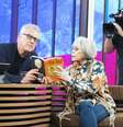 Bial e Rita: bom humor em papo sobre rock e comportamento.  Foto: TV Globo / Divulgação