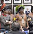 Índios participam de sessão da CPI da Funai e do Incra  Foto: Agência Brasil