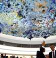 Sessão do Conselho de Direitos Humanos da ONU em Genebra; Brasil foi cobrado durante Revisão Periódica Universal  Foto: Reuters