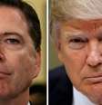 O presidente dos EUA, Donald Trump, ameaçou nesta sexta-feira o ex-diretor do FBI, James Comey, que foi demitido na terça-feira, caso vaze à imprensa as conversas que manteve com o mandatário do país.  Foto: Reuters
