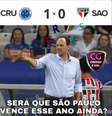 Os melhores memes da derrota do São Paulo na estreia do Brasileirão  Foto: Reprodução / Humor Esportivo