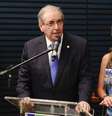 Eduardo Cunha e sua mulher, a jornalista Cláudia Cruz  Foto: Agência Brasil