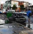 Região da Cracolândia, após a operação policial na manhã de domingo (21), numa ação conjunta entre a prefeitura e o governo do Estado.  Foto: Rovena Rosa/Agência Brasil